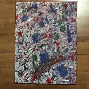 Original Abstract Modern Art 12x16